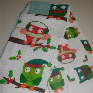 💞2 for $20💞 2pc Kitchen Towels🎄Christmas🦉Owls